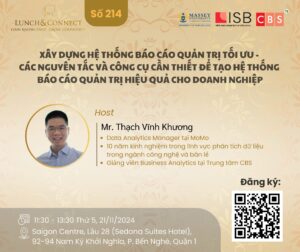 XÂY DỰNG HỆ THỐNG BÁO CÁO QUẢN TRỊ TỐI ƯU – CÁC NGUYÊN TẮC VÀ CÔNG CỤ CẦN THIẾT ĐỂ TẠO HỆ THỐNG BÁO CÁO QUẢN TRỊ HIỆU QUẢ CHO DOANH NGHIỆP.