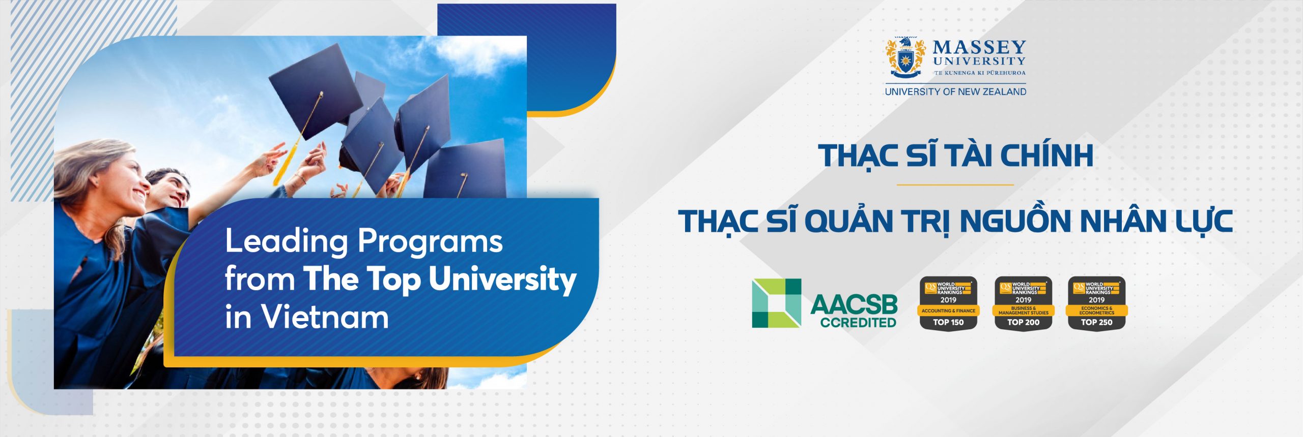 Thạc sĩ Tài chính & Thạc sĩ Quản trị Nguồn Nhân Lực
