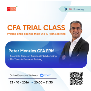 [FITCH LEARNING X CBS] ONLINE CFA TRIAL CLASS
